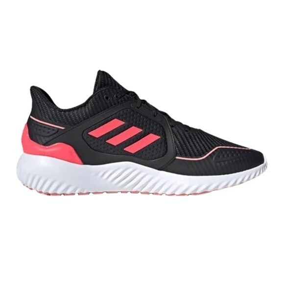 New ADIDAS Size 8.5 ClimaWarm Bounce Running Marathon Black Pink White Sneakers - Picture 1 of 2